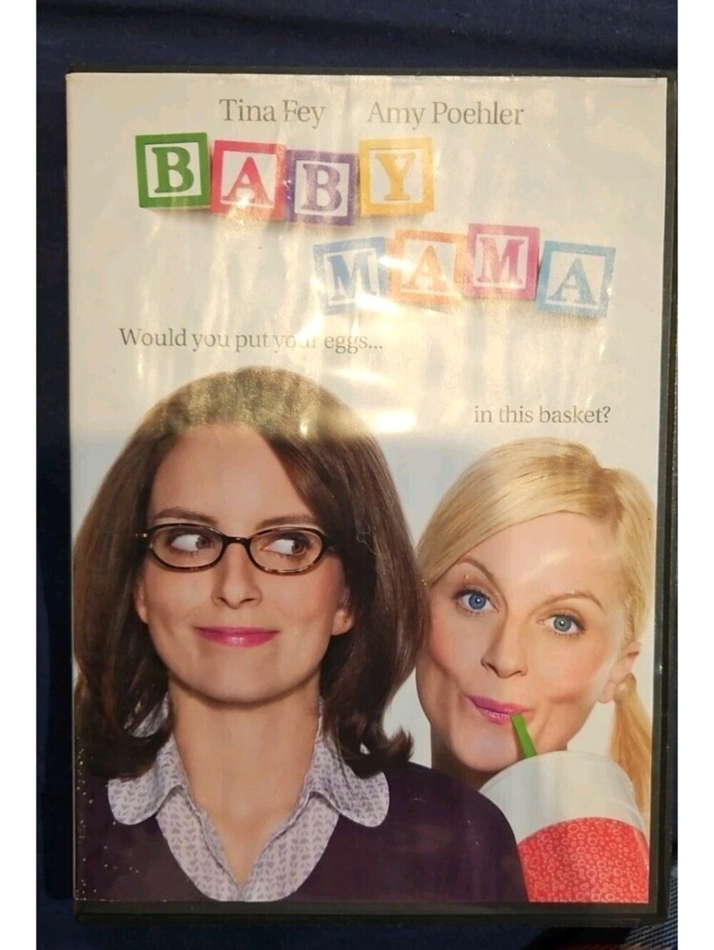 Baby Mama (DVD, 2008) Moisture Damage To Artwork